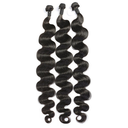 Cabello virgen brasileño ondulado tipo body wave