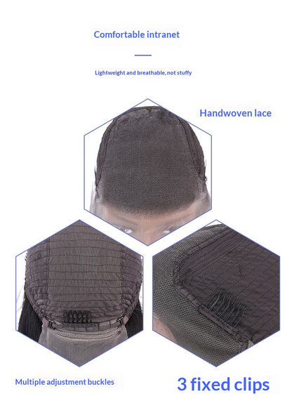 Peluca de Cabello Humano – Lace Frontal Natural