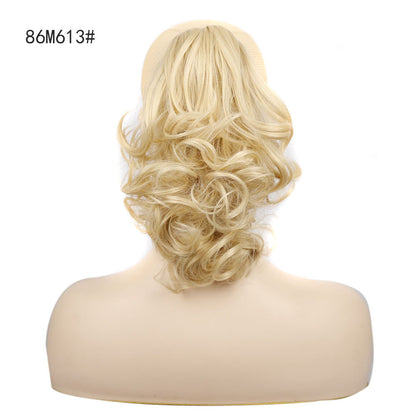 Ponytail Extension de Fibra  corto