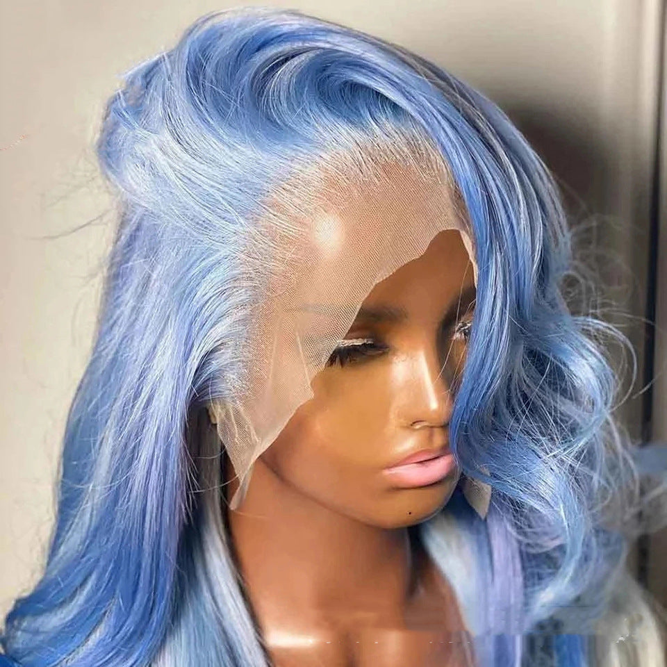 Pelucas lace front de cabello humano ondulado tipo body wave
