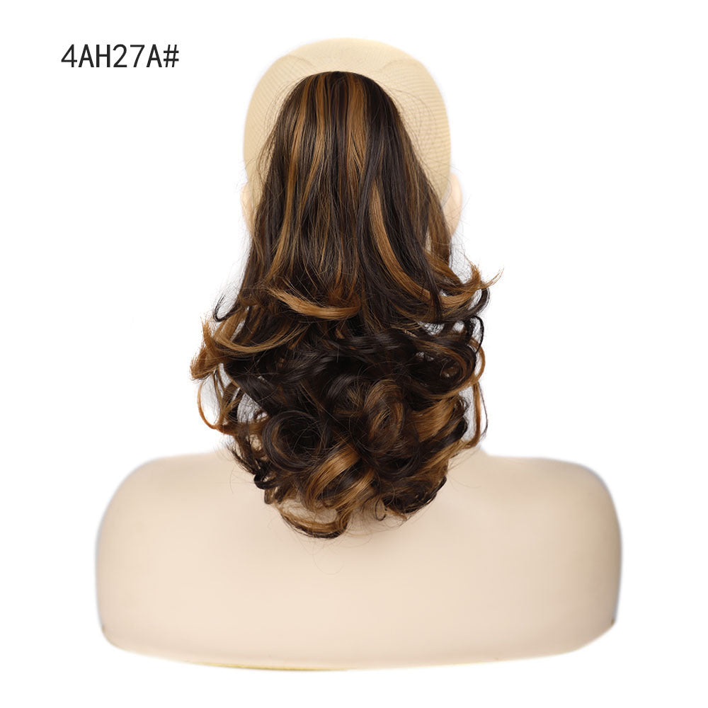 Ponytail Extension de Fibra  corto