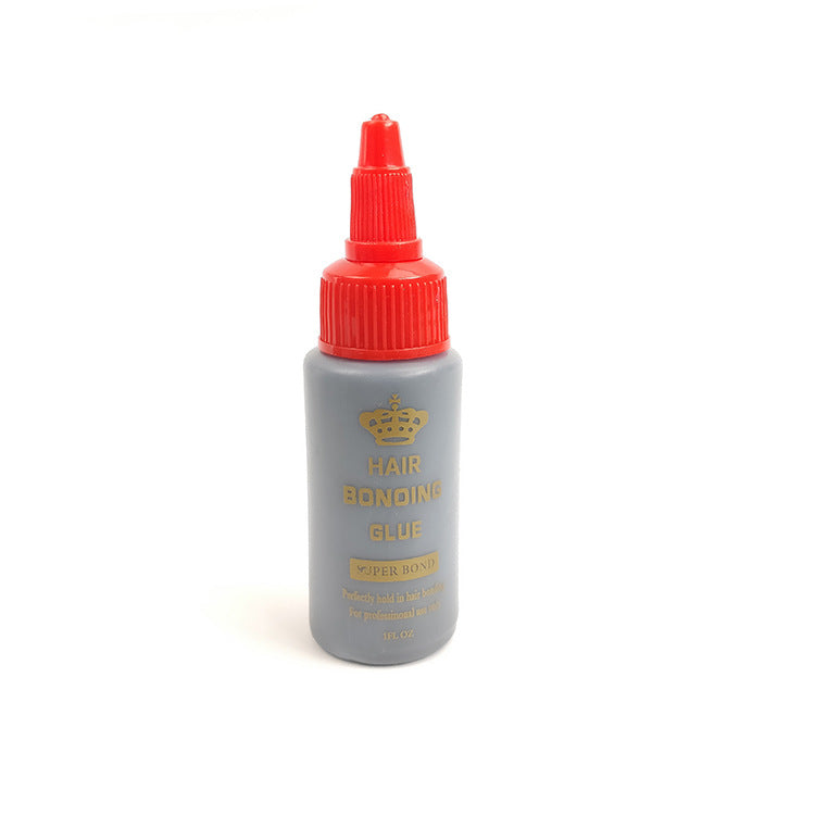 Pegamento ecológico para extensiones de cabello y pestañas.