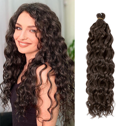 Cabello para crochet estilo onda océano hawaiana