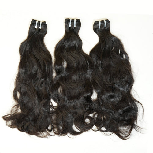 Extensiones de trama (weft) de cabello 15A de alta gama, 100% cabello humano real