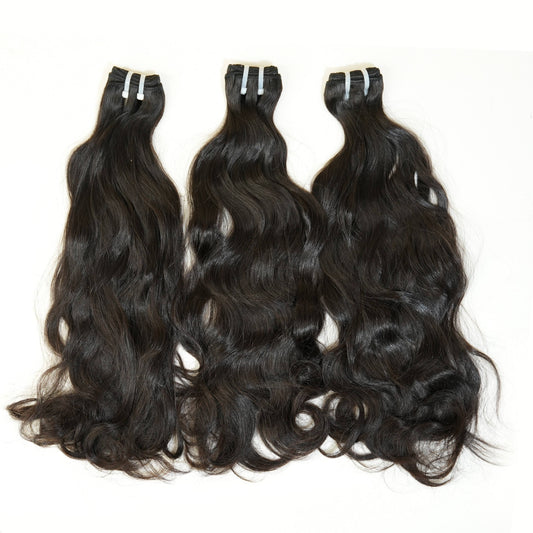 Extensiones de trama (weft) de cabello 15A de alta gama, 100% cabello humano real