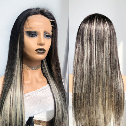 Pelucas de cabello humano con diadema tipo lace (headband wig), estilo liso y ondulado tipo body wave.