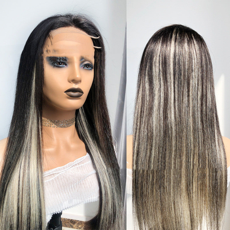Pelucas de cabello humano con diadema tipo lace (headband wig), estilo liso y ondulado tipo body wave.