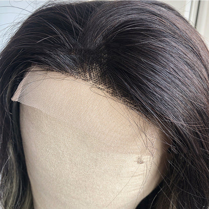 Pelucas de cabello humano con diadema tipo lace (headband wig), estilo liso y ondulado tipo body wave.