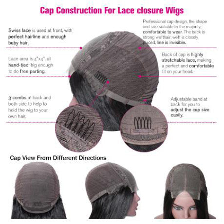 Peluca de encaje frontal para mujer, cabello rizado natural, diadema