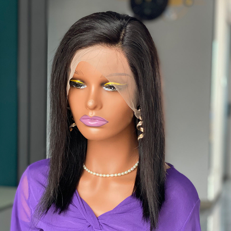 Pelucas Bob de cabello humano con densidad 200