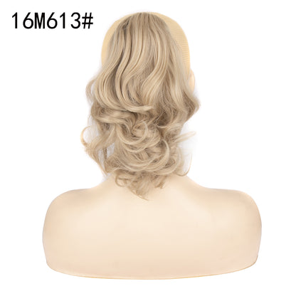 Ponytail Extension de Fibra  corto