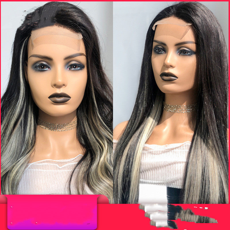 Pelucas de cabello humano con diadema tipo lace (headband wig), estilo liso y ondulado tipo body wave.